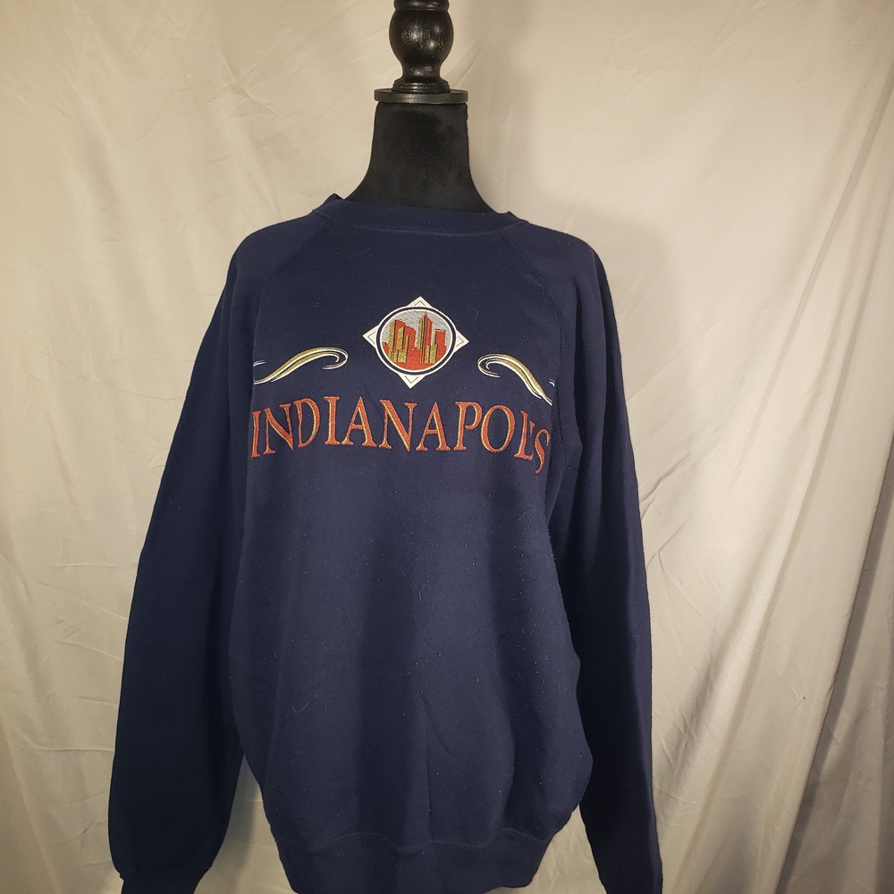 Tultex Navy Indianapolis Sweatshirt - XL